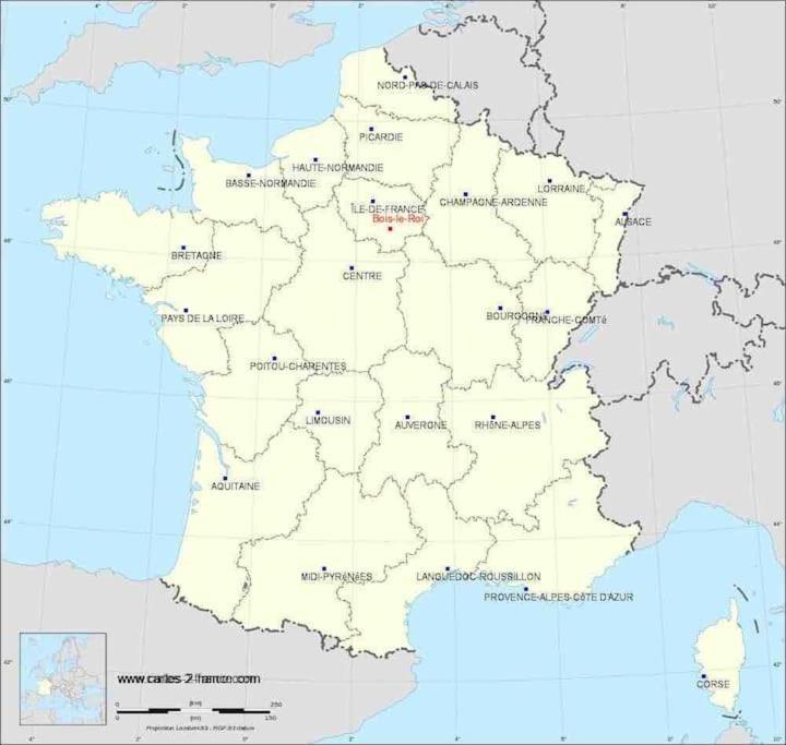 Maison De Campagne - Bois Le Roi 4 Pers Exteriör bild